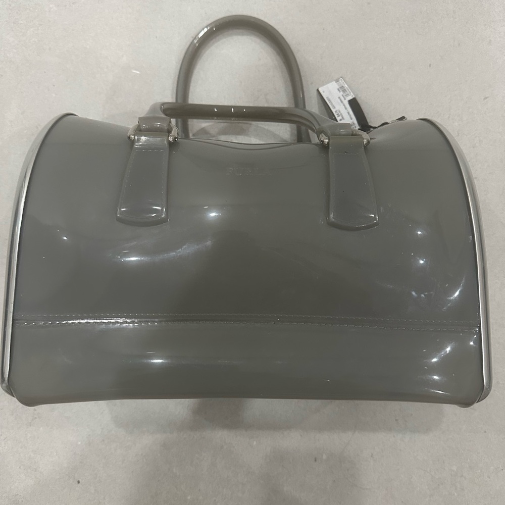 Furla Jelly/Aluminum Grey purse